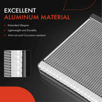 A-Premium Front AC Evaporator Core Compatible with Infiniti
