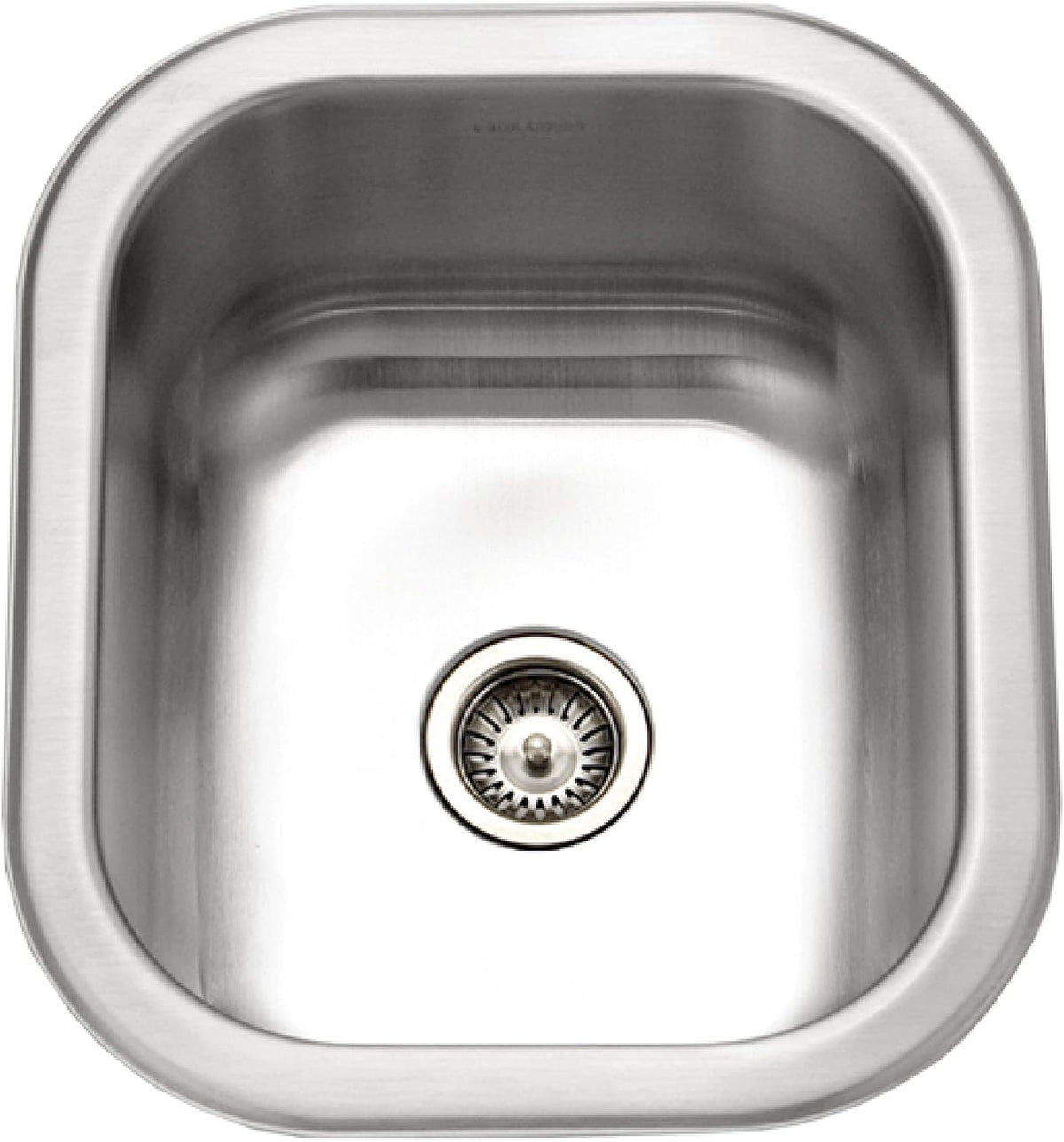 Club Stainless Steel Kitchen Bar & Prep Sink: 10 Inch Undermount Small Sink with Strainer, Durable & Versatile