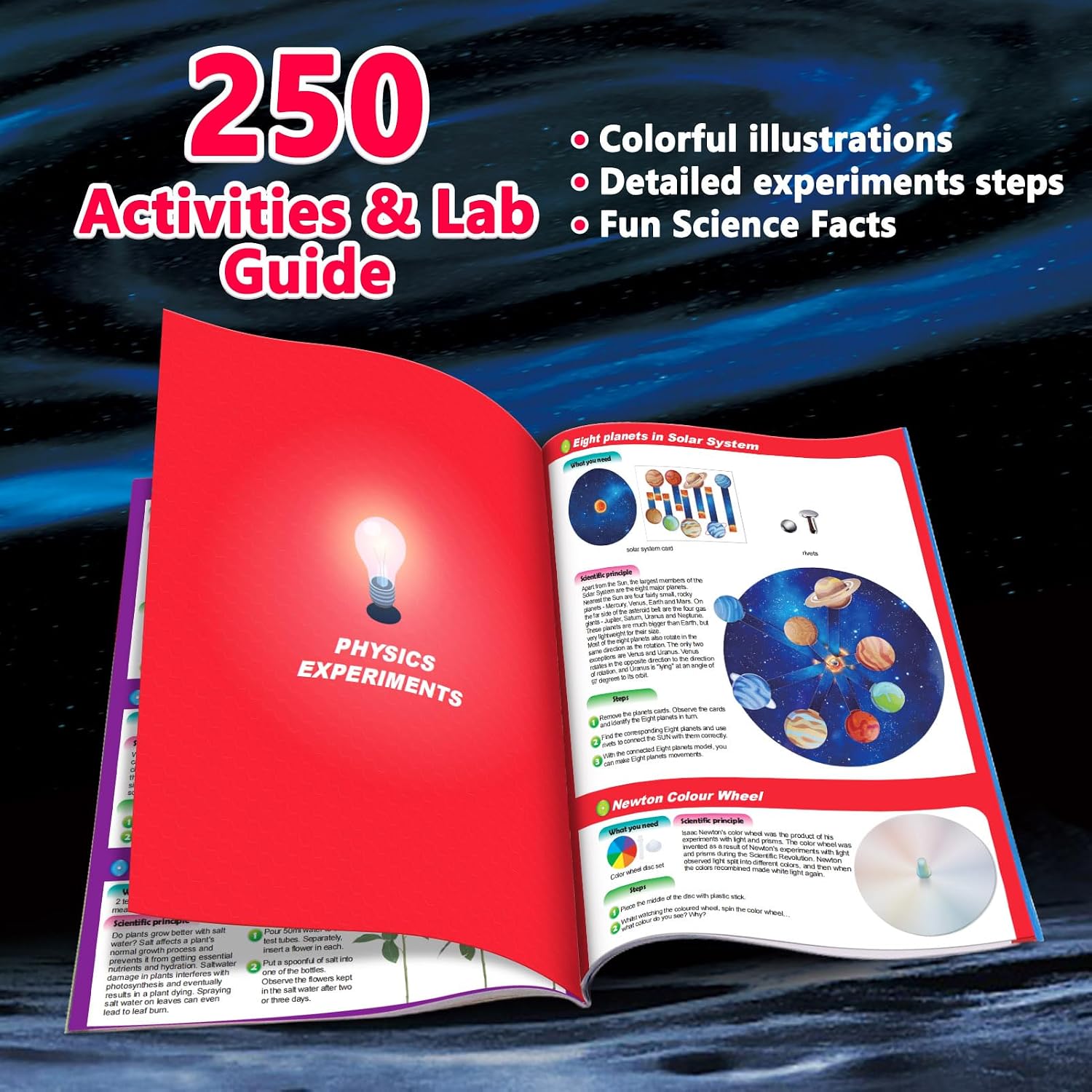 250+ Science Experiments Kits for Kids, Chemistry Set | Volcano Scientist Kit, Boys Girls Toys Birthday Gifts Ideas