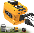220W Power Inverter Compatible with Dewalt 20V Battery, DC 20V to AC 110V Inverter, Portable Power Station Generator