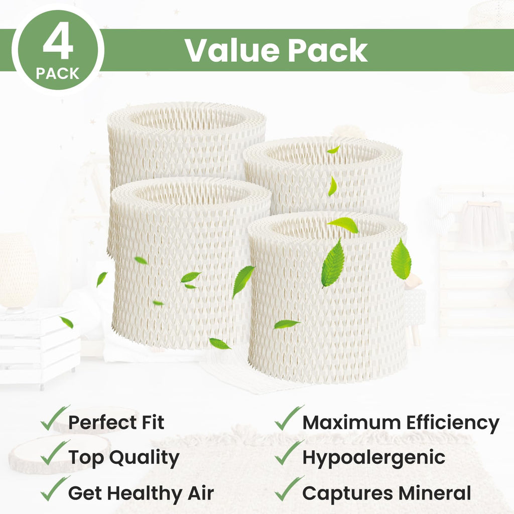 Humidifier Filter A Compatible with Honeywell HAC-504, HAC-504AW, HCM-350