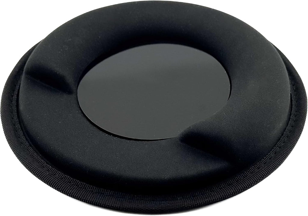 – Car Dashboard Mount | Soft Nylon, Metal Round Mount Dashboard | Weighted Sandbag Base with Magnetic Mount Option |