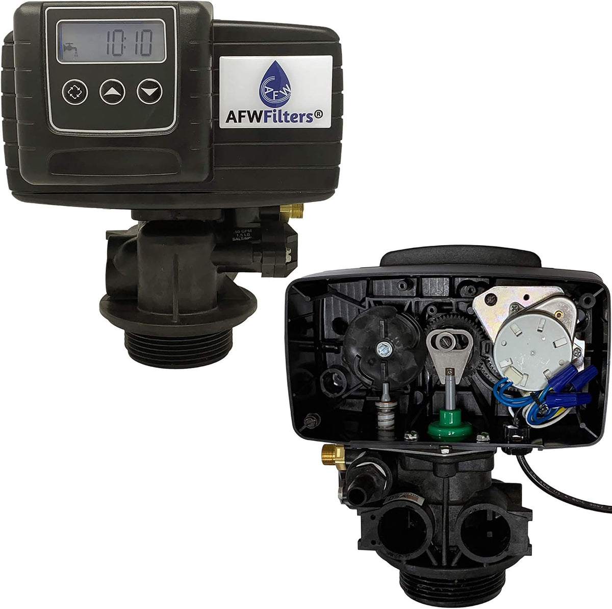 IRON Pro 2 Combination water softener iron filter Fleck 5600SXT digital metered valve for whole house (48,000 Grains