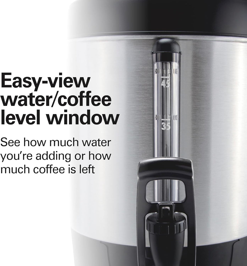 45 Cup Fast Brew Coffee Urn and Hot Beverage Dispenser