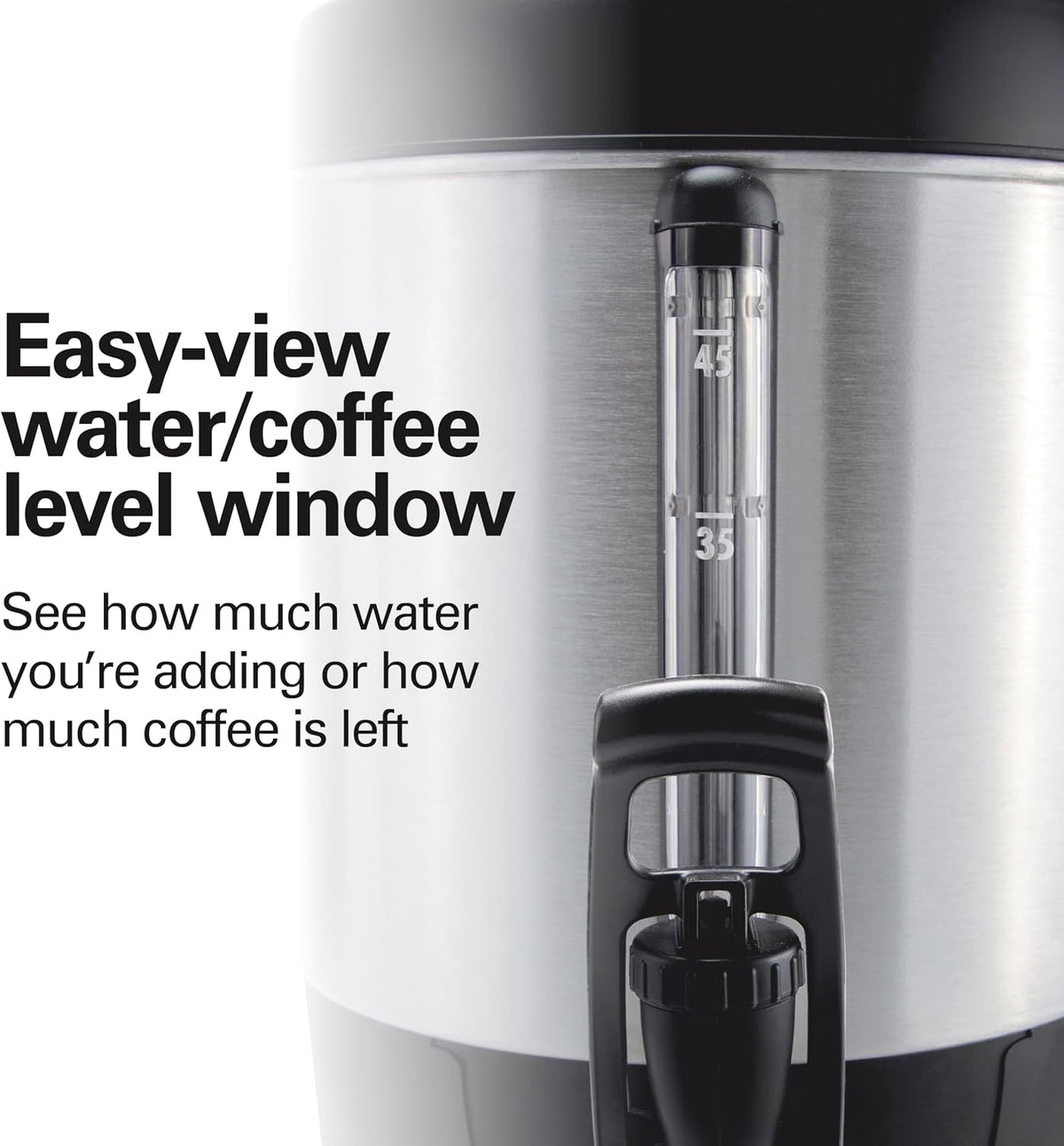 45 Cup Fast Brew Coffee Urn and Hot Beverage Dispenser