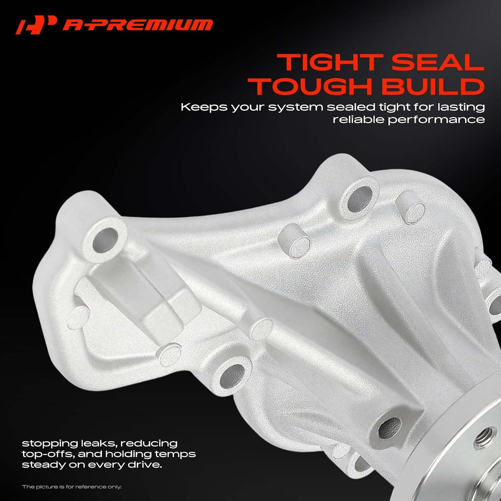 A-Premium Water Pump Compatible with Honda Civic 2012-2015 Acura ILX, 1.8L 2.0L, with Gasket