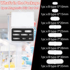 Magnetic Stir Bar Lab Type-B Mixed Size PTFE Magnetic Stirrer