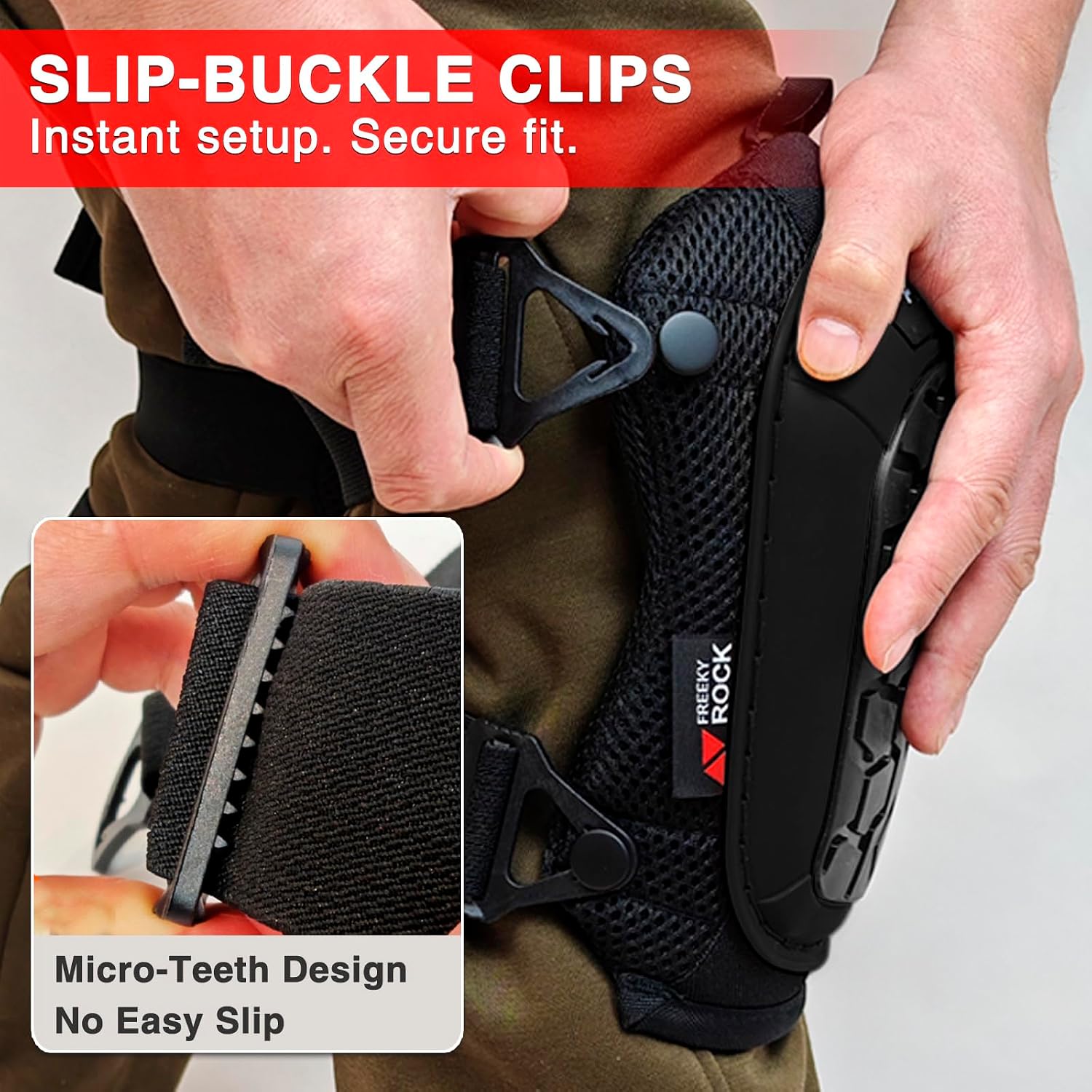 Knee Pads for Men Construction Knee Pads for Work with Heavy Duty Anti-Slip Cap Work Knee Pads Reinforced Adjustable