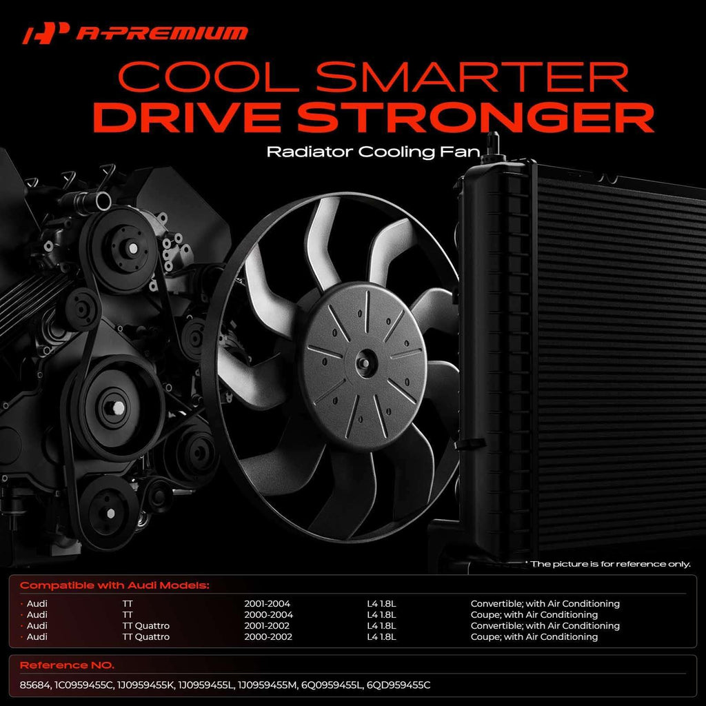A-Premium Engine Radiator Cooling Fan Assembly