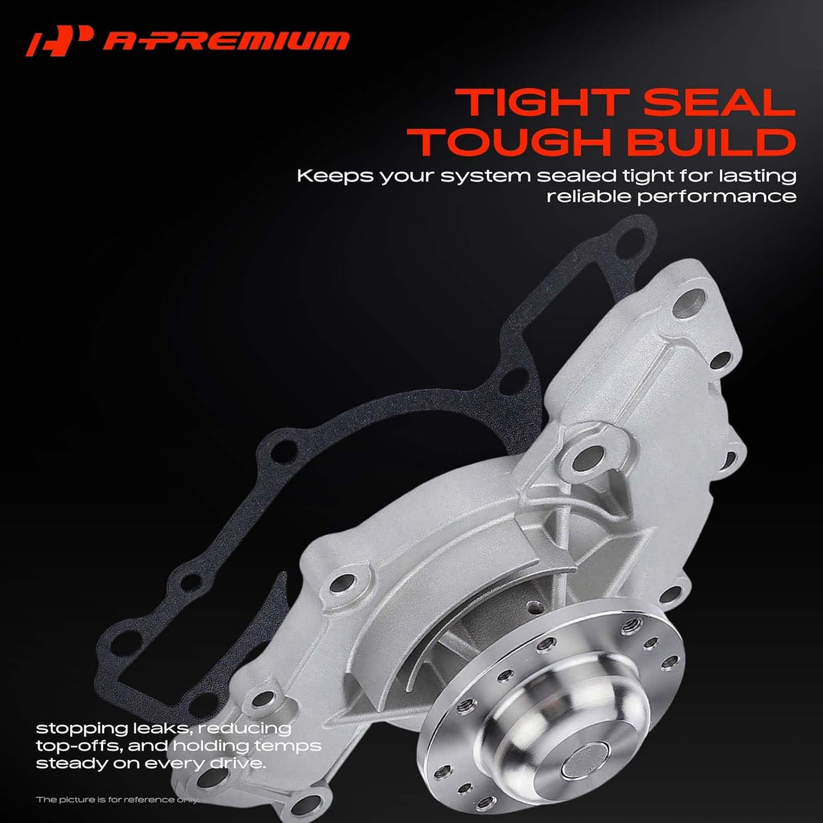 A-Premium Engine Water Pump Compatible with Chevy, Buick, Pontiac, Olds.