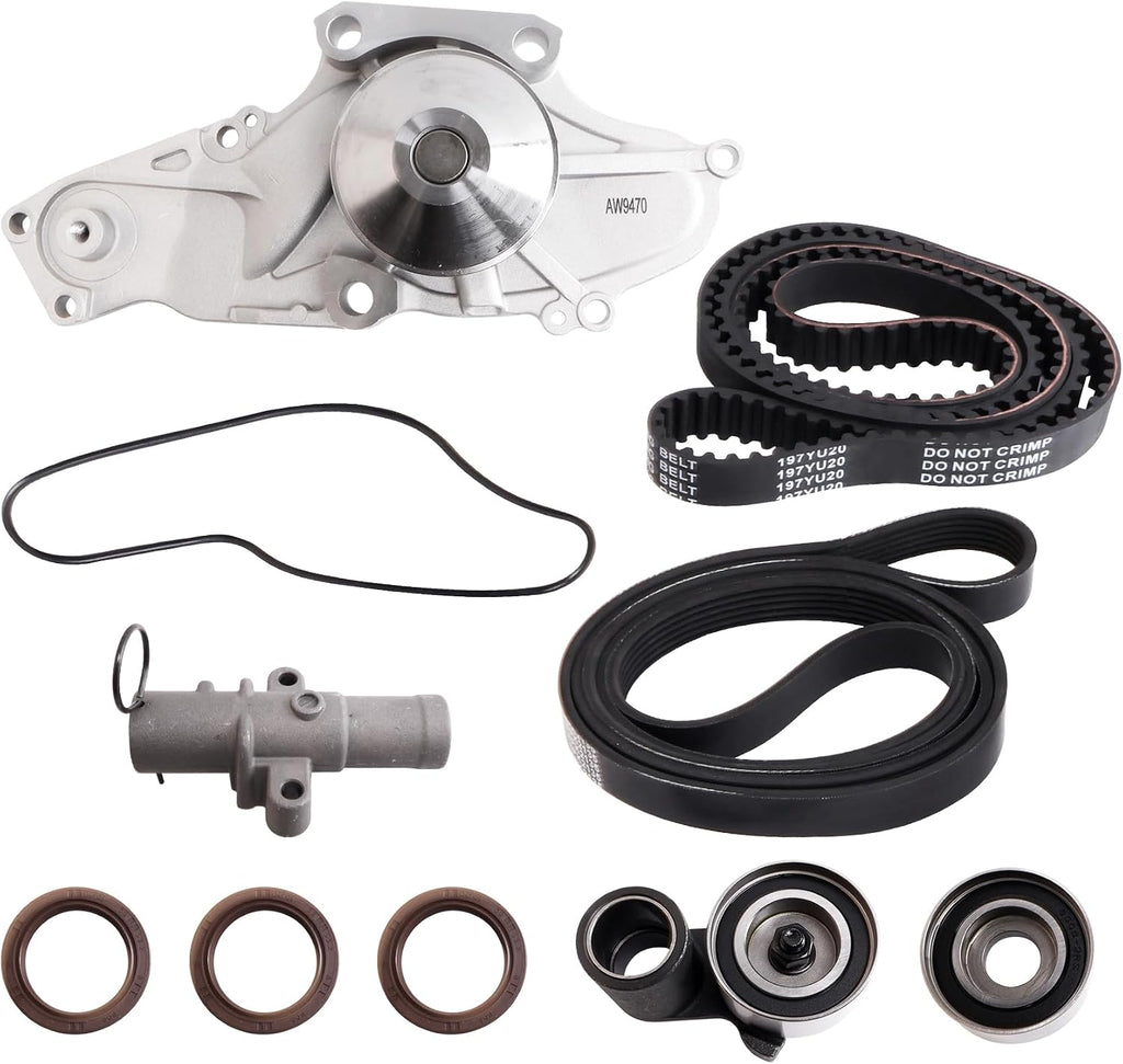 Timing Belt Kit with Water Pump Replacement for: TCKWP329