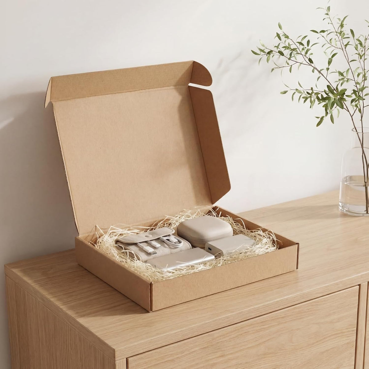 12x9x2 inch Cardboard Shipping Box, Set of 30 Mailing Box, Brown