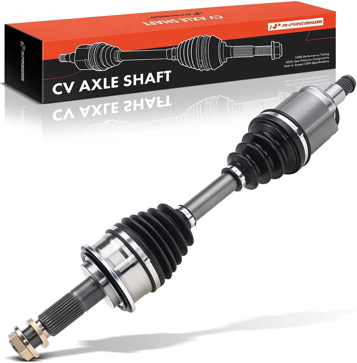 A-Premium Front Driver or Passenger Side CV Axle Shaft Assembly