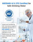 WD-F45 Water Filter, Replacement for Samsung DA97-17376B, 4 Pack