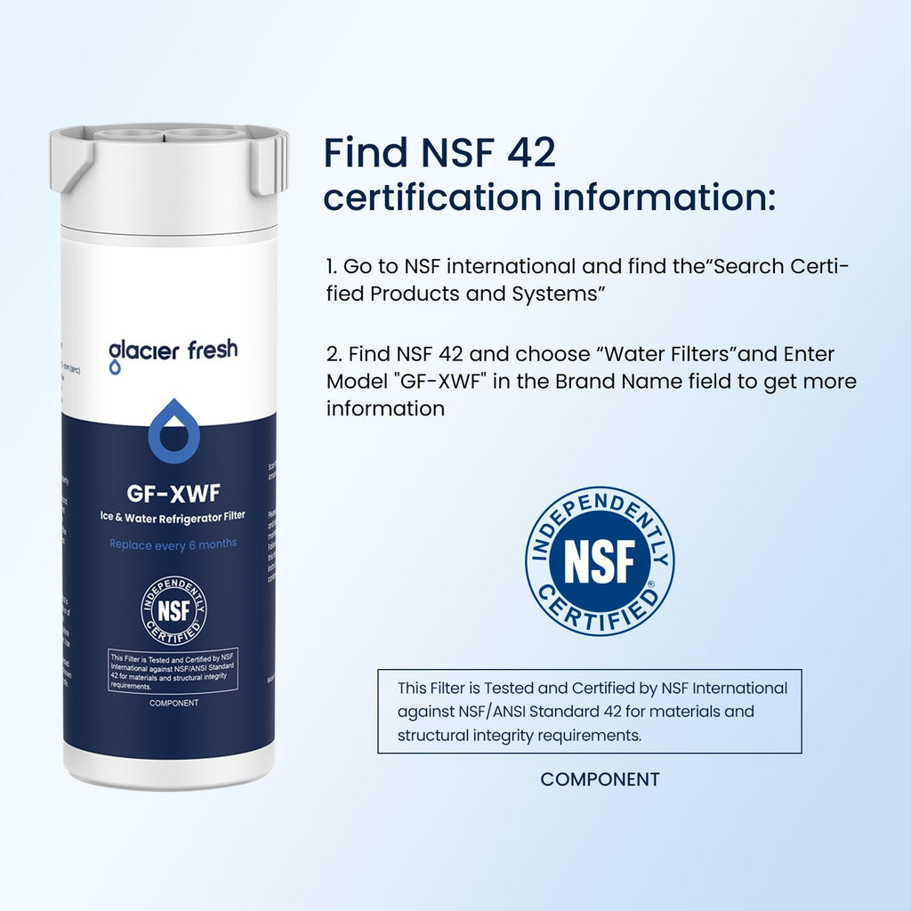 XWF Replacement for GE XWF Refrigerator Water Filter 2 Pack