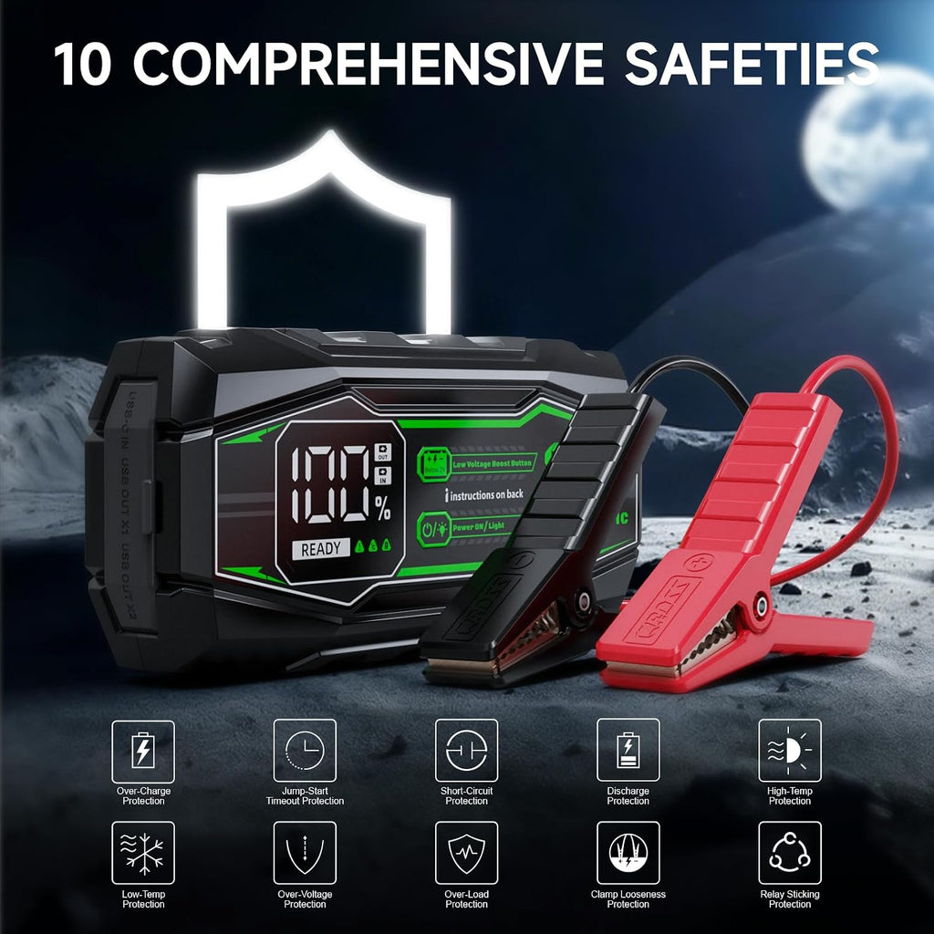 Jump Starter - 12V Jump Box for 6.0L Gas and 3.0L Diesel