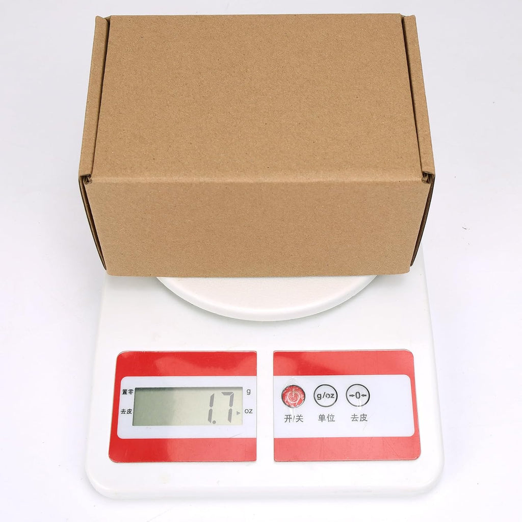 6x4x3 inch Small Shipping Boxes, Set of 6 Mailing Boxes, Brown