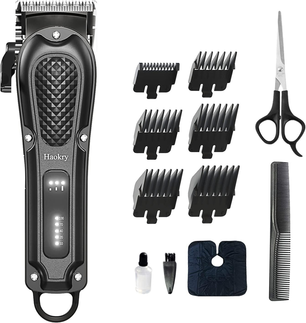 Hair Clippers for Men Barber Clippers for Hair Cutting&Grooming | Professional Cordless&Corded Rechargeable Beard