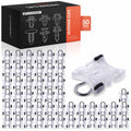 A-Premium 50PCS Window Regulator Sliding Retainer Clips Compatible with BMW