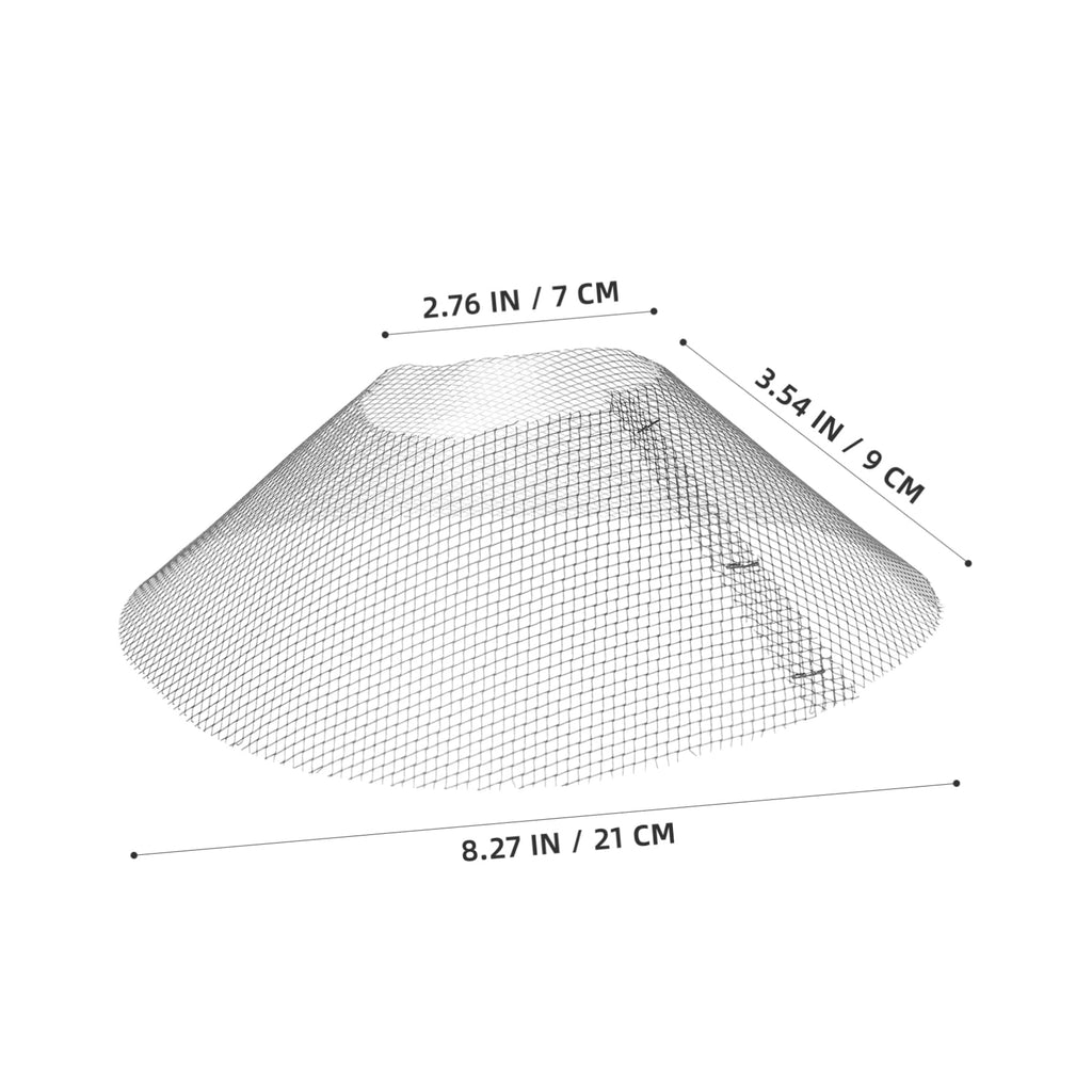 10pcs Iron Range Hood Filter Mesh Replacement for Kitchen