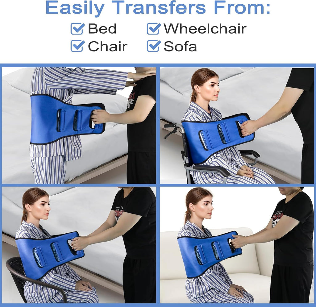 Transfer Belt Transfer Sling Padded Gait Belts with Seniors Patient Lift