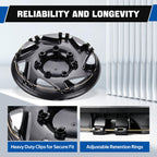 16 Inch Hubcaps for Ford E150 E250 E350 1992-2014, 1 Pack