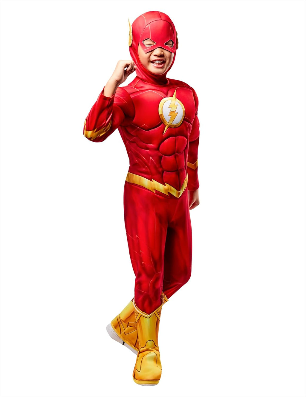 DC Comics Superheroes: The Flash Costume for Kids, Boy's Costume