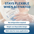 Instant Cold Packs, Pain Relief, Swelling, 6 x 9 in