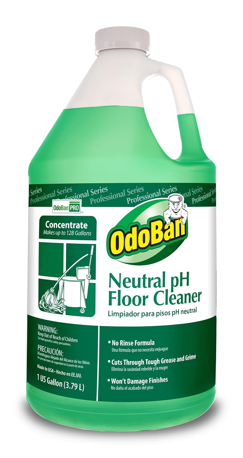 Professional Series Neutral pH No Rinse Floor Cleaner Concentrate, 1 Gallon