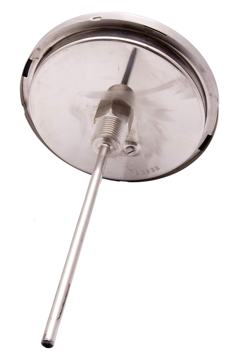 Bimetal Thermometer, 5" Face x 9" Stem, 0-250°F