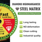 FIXLTFAST 4-1/2 x 7/8 Indestructible Multi-Material Cutting Disc - 3 Pack