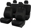 Universal Car Seat Covers Full Set for SUV Truck Sedan Vans | All-Purpose Cloth Seat Cover Set Airbag Compatible