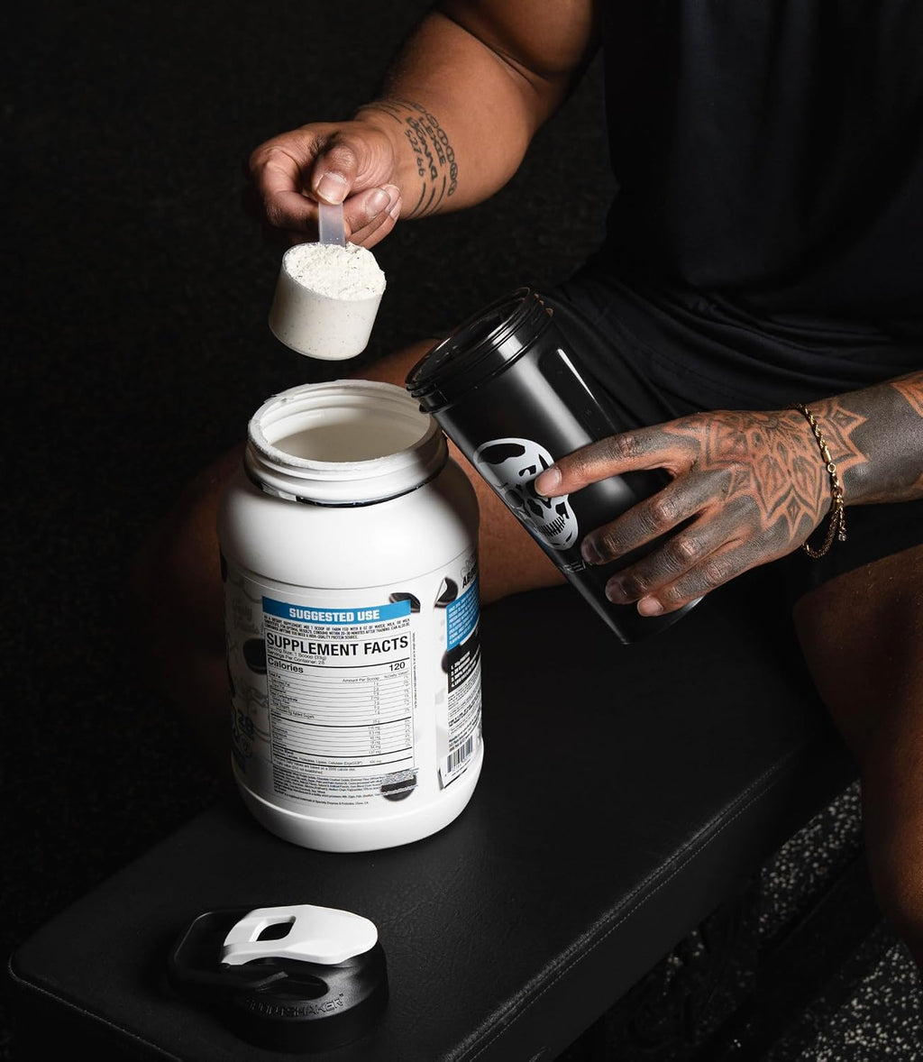 27oz Shaker Bottle – BPA-Free Protein Shaker Cup with Leak-Proof Screw Cap – Dishwasher Safe Pre Workout Drink Bottle