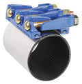 Smith-Blair Stainless Steel Repair Clamp, Full Circle, Stainless Steel Bolt, 3 Bolts, 7-1/2" Length, 4" Pipe Size