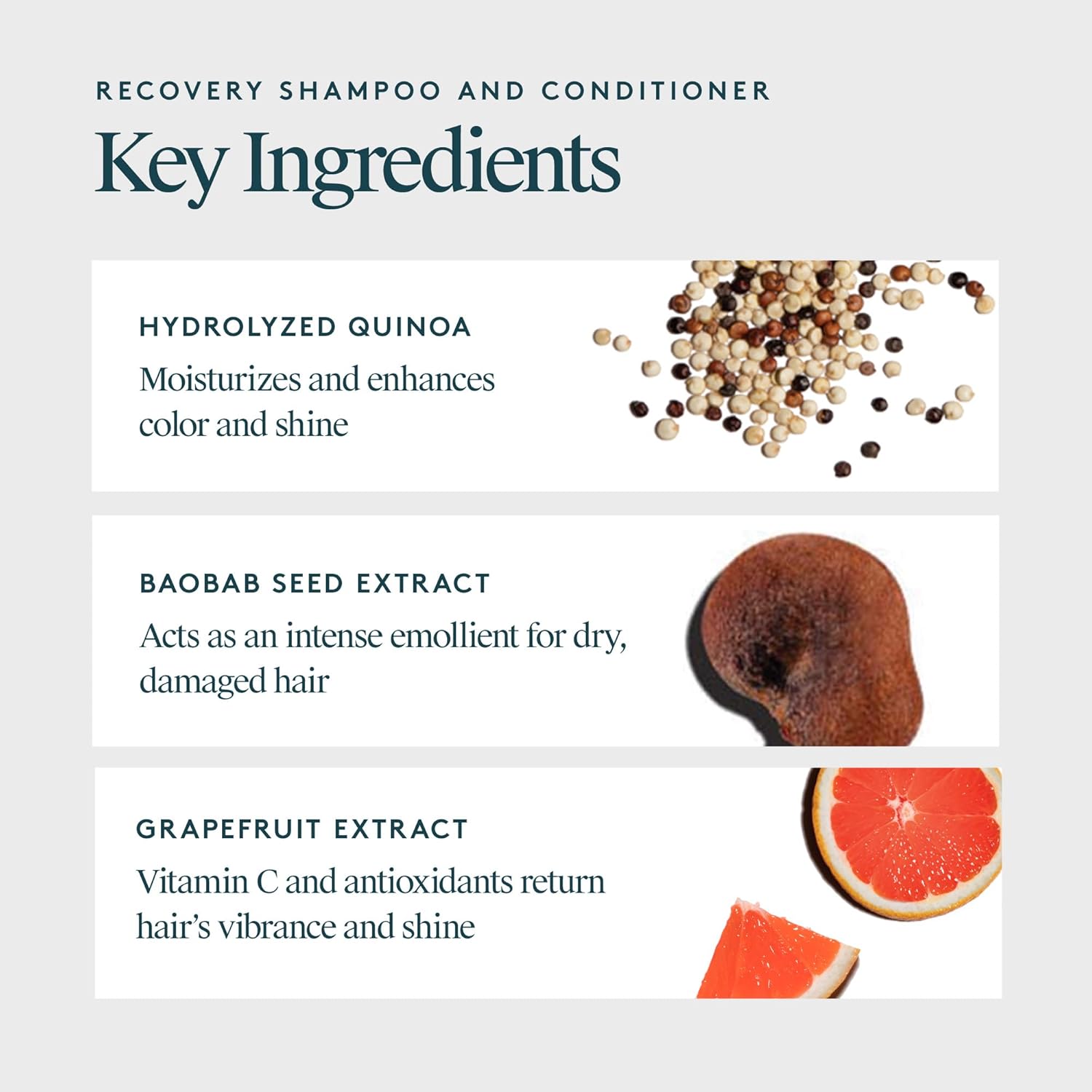 Virtue Recovery Sulfate Free Shampoo and Conditioner Set with Keratin Hydrates, Softens, and Renews Damaged Hair