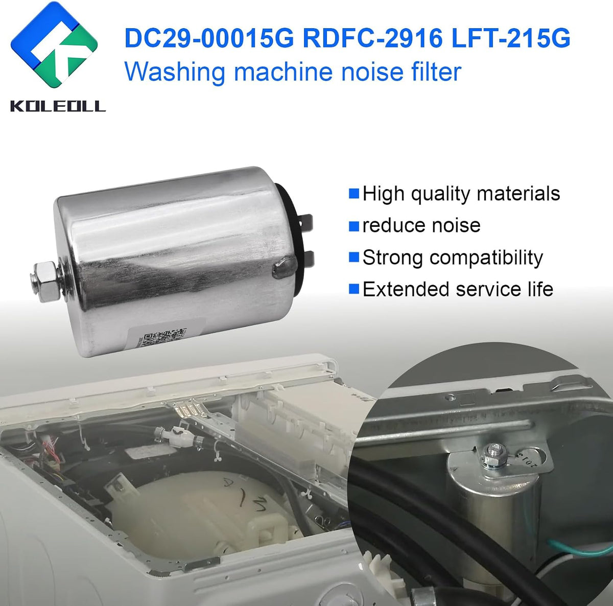 OEM DC29-00015G RDFC-2916 LFT-215G Washer Noise Filter