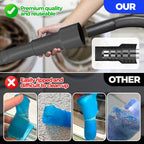 Holikme Dryer Vent Cleaner Kit 2Pack - Lint Vacuum Attachment & Brush