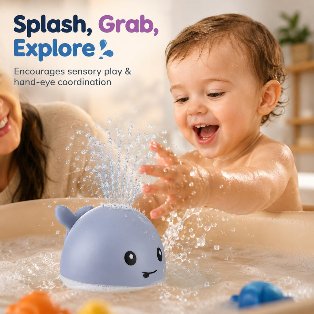 Bath Toys for Kids Ages 1-3, Baby Bath Toys 6-12-18 Months, Pool Water Toys for Toddlers, Babies 1 2 3 Year Boy Girl