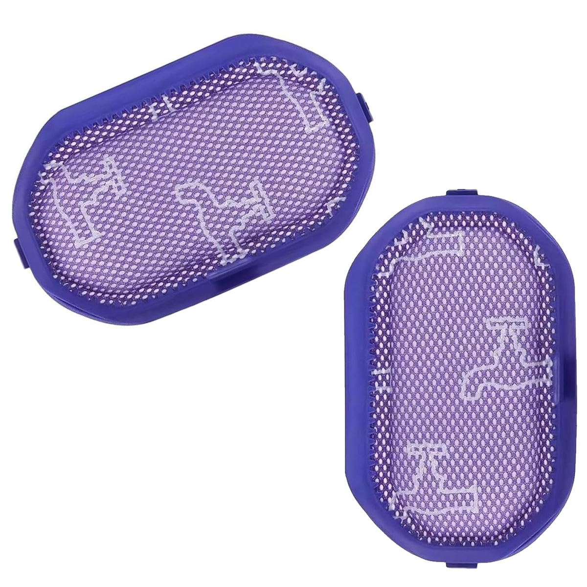 2 Pack Filter for Dyson DC30/DC31/DC34/DC35/DC44/DC45/DC43H Digital Slim,DC56 Washable Pre-Filter Replacement Compatible with Dyson Vacuum Cleaners,Replacement Part #917066-02