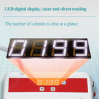 Digital Colony Counter, Laboratory Microbial Detector, Counting Capacity: 0-9999, Adjustable, Sensitive Response
