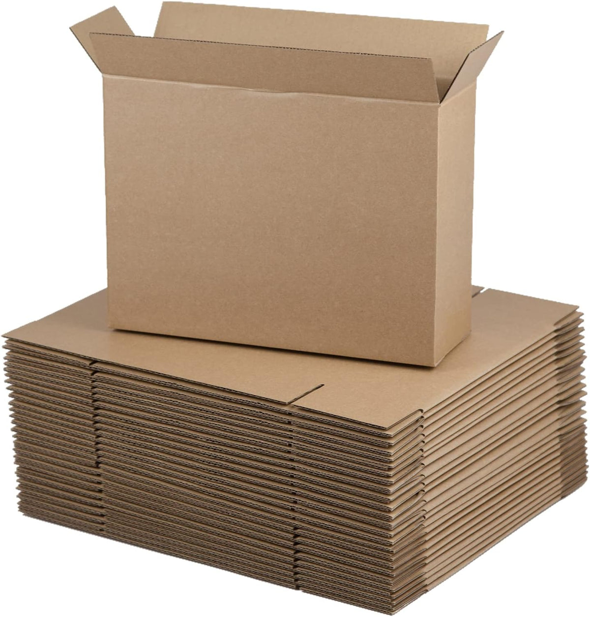 12x9x4 Inches Shipping Boxes, Brown Corrugated Cardboard Boxes for Small Bussiness, 25 Pack