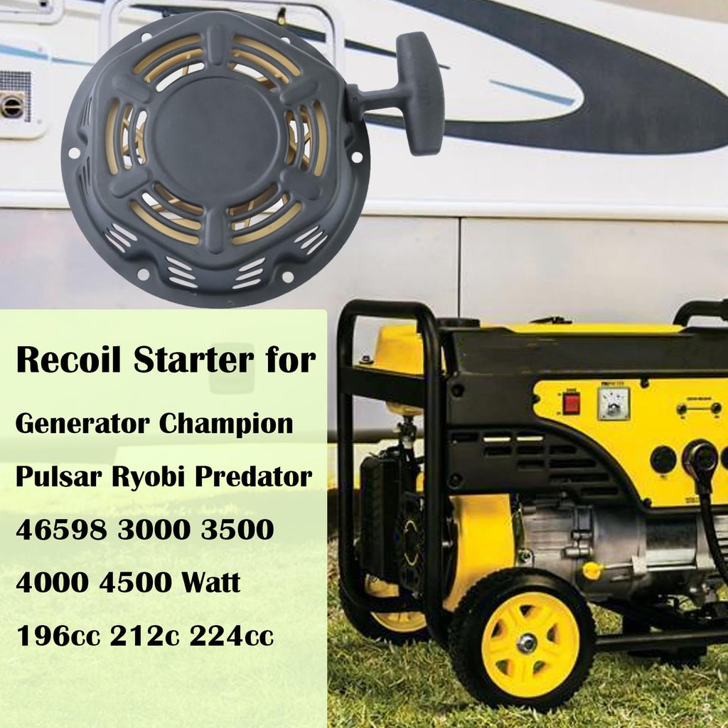 KIOSFOLI Recoil Pull Start Starter Compatible with Champion 212cc