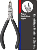 Single Blade Nipper for Plastic Model - Plastic Sprue Cutter - Gunpla, Gundam Model, Scale Model Building (Angled)