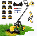 3 in 1 Cordless String Trimmer Compatible with Dewalt 20V Battery (NO Battery), 14" Electric Weed Wacker with Wheel