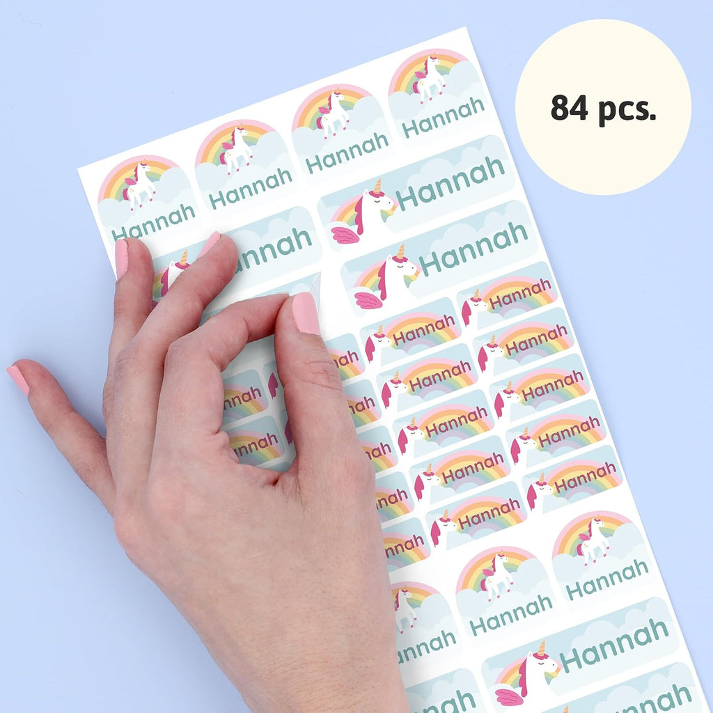Personalized Daycare Name Labels (84) – Daycare Labels & Name Stickers for Kids – Labels for Kids Stuff Daycare –