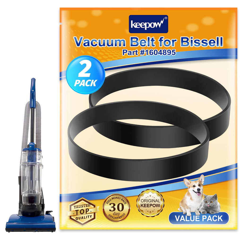 KEEPOW 1604895 Vacuum Belt for Bissell Powerforce Compact