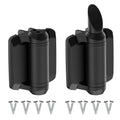 Self Closing Gate Hinges Adjustable Tension with Safety Cap, 2Pcs