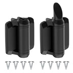 Self Closing Gate Hinges Adjustable Tension with Safety Cap, 2Pcs