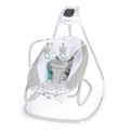 2-in-1 SimpleComfort Lightweight Compact 6-Speed Multi-Direction Baby Swing & Rocker, Vibrations & Nature Sounds, 0-9