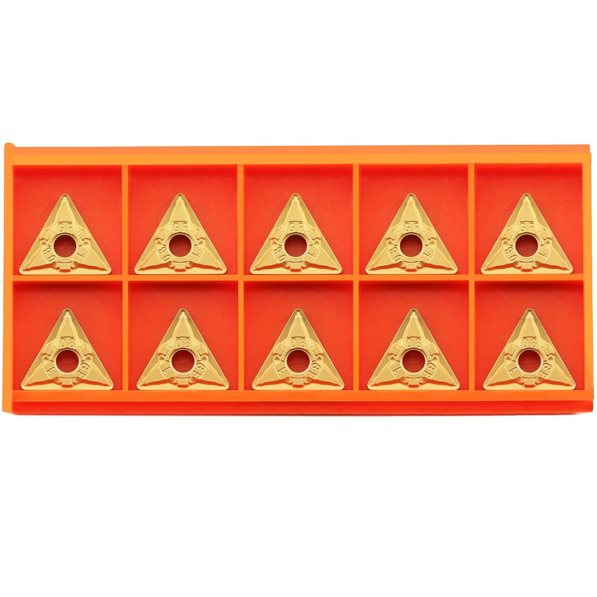 TNMG332 Tnmg160408 Carbide Inserts CVD Coated for Lathe Turning Tool, 10 pcs